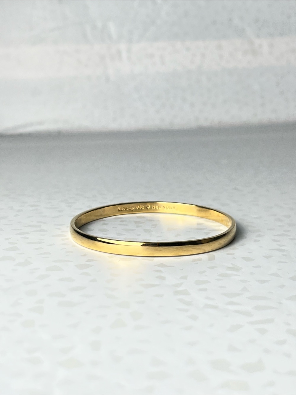Kate Spade New York Idiom Heart of Gold Bangle Bracelet